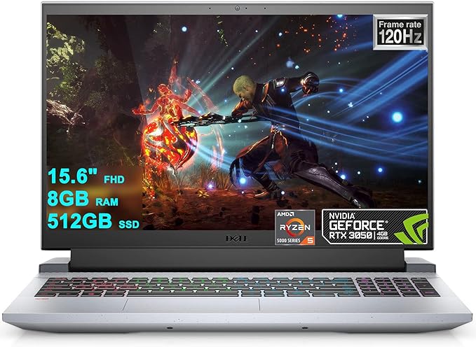 Dell New G15 5515 Gaming Laptop AMD Ryzen5 5600H