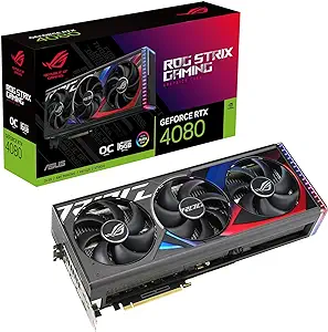 ASUS ROG Strix GeForce RTX® 4080 OC Edition Gaming Graphics Card